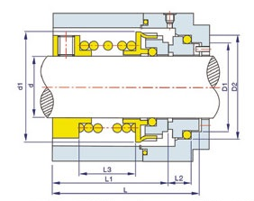 103型機械密封(圖1)