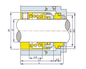 104型機械密封(圖1)